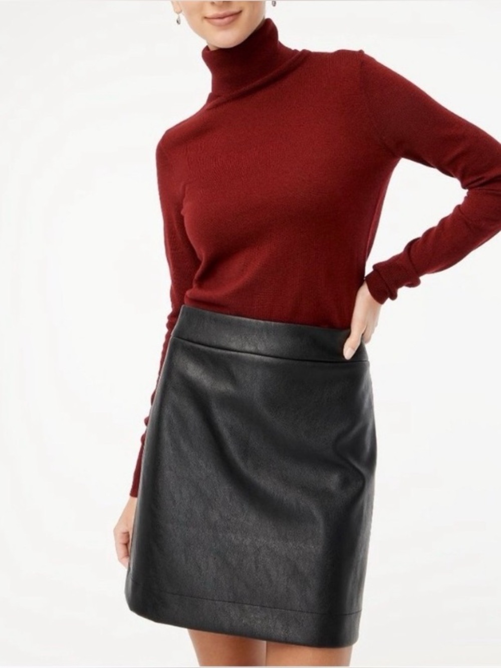 J. Crew Black Mini Skirt